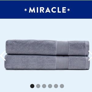 Miracle Brand Supima Cotton Bath Towel Set (3)